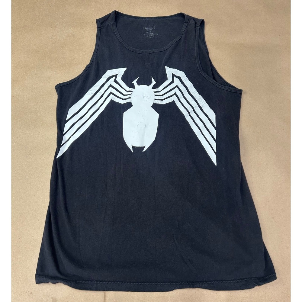 Marvel Black Venom Tank Top Mens Small